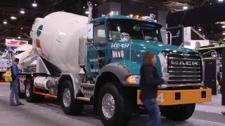 Mack Trucks at World of Concrete 2016