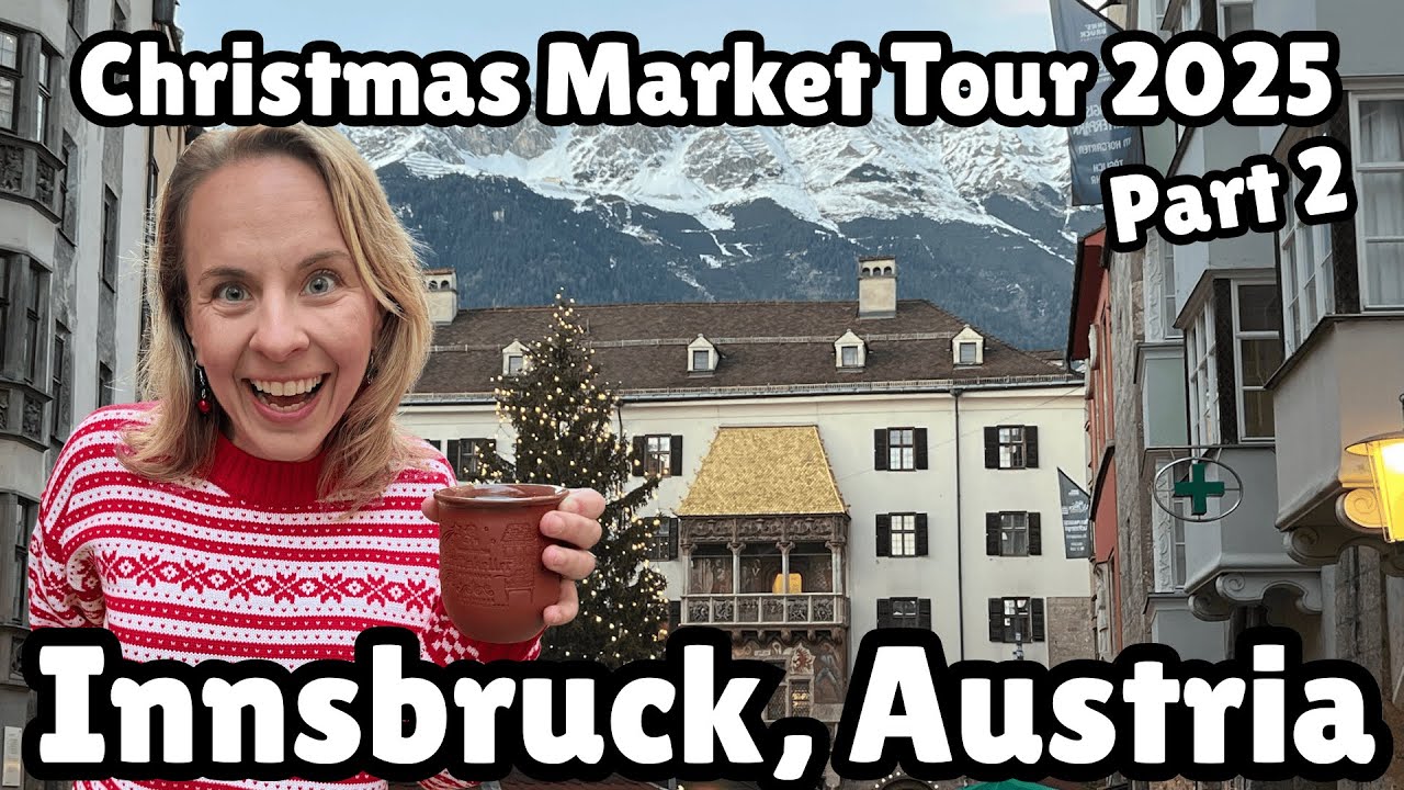 Americans visit Innsbruck Austria Christmas Markets!