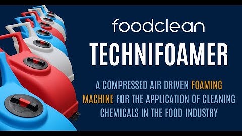 Technifoamer - Mobile Foaming Machine