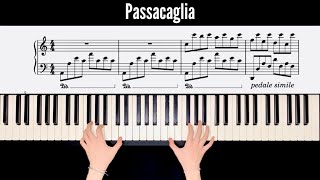 PASSACAGLIA - Handel || Piano Cover & Sheet