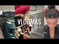 Vlogmas day 3 my slick back bun routine cooking  picking up my car from service