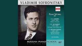 Waltzes, Op. 64, B. 164: No. 3 in A-Flat Major (Live)