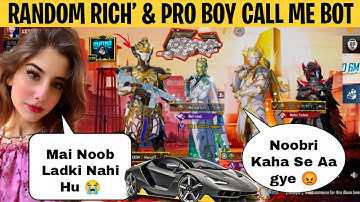 RANDOM TOXIC & PRO BOY CALL ME NOOB 😭🥺 BEST RANDOM PRANK EVER/SHOCKED AFTER SEE MY MYTHIC🔥