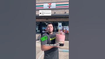 Bring your own cup SLURPEE DAY at 7-eleven! 🔥🔥🔥