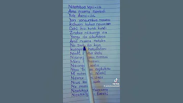 Founder Tz Nitatokaje Lyrics 