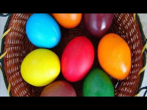 طريقة تلوين البيض بألوان طبيعية