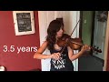 4 Years Progress Adult Learner Violin Fidde