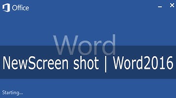 Screenshot in MS-Word 2016 Pro plus