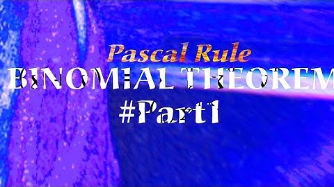 BINOMIAL THEOREM ACTIVITIES SOLVED WITH Mr TSEBE PART 3