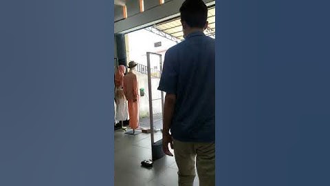 RN FASHION at PONTIANAK with Our EAS Gate security Alarm anti-theft System CA-35 RF