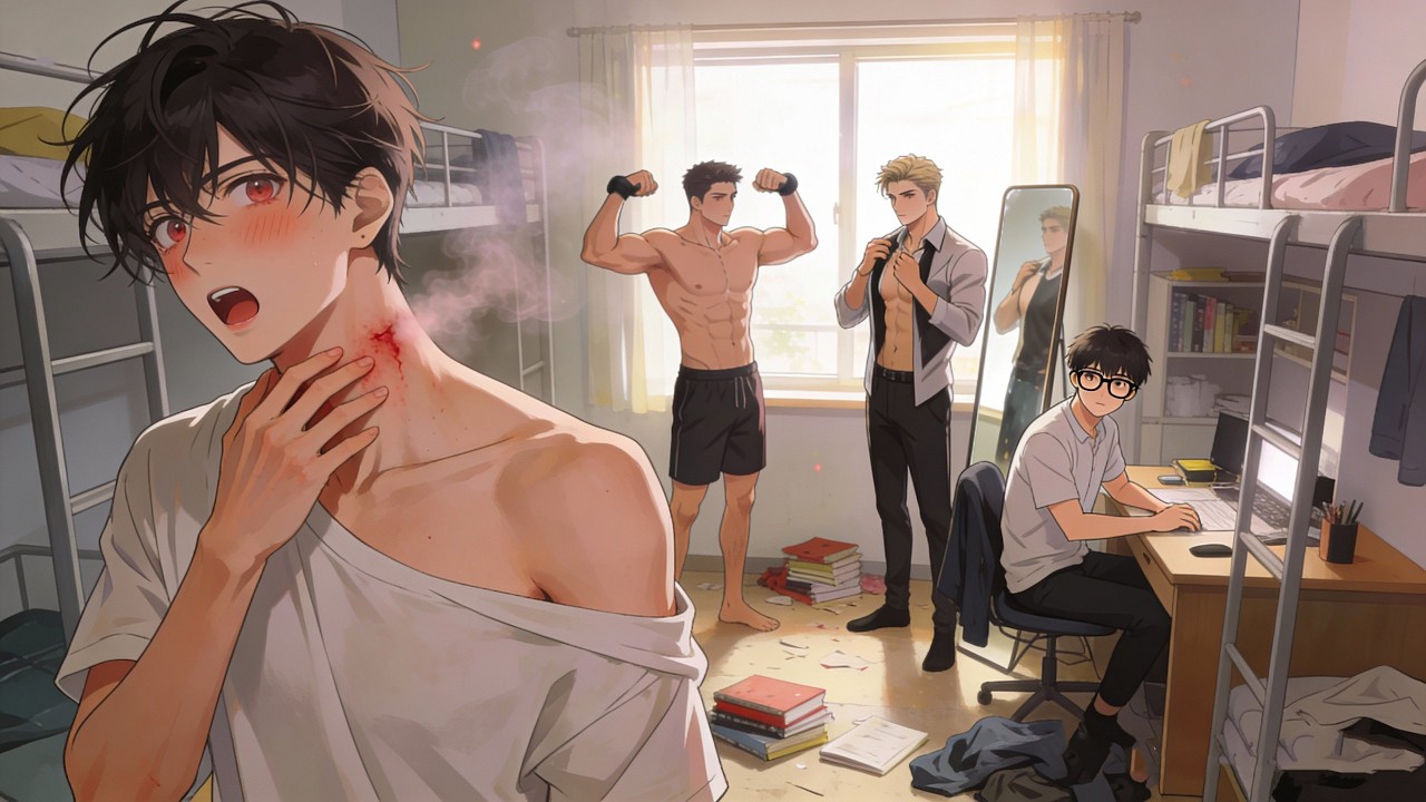 I’m an Omega in an Alpha Dorm and I’ve Been Marked… But By Who?#omegaverse #mpreg #abo