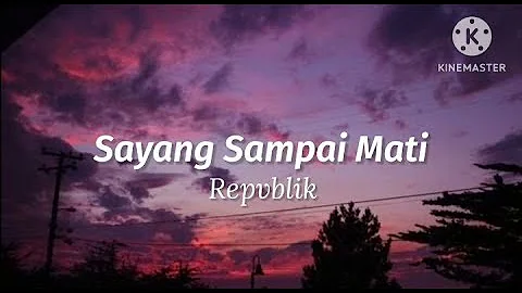 Sayang Sampai Mati - Republik ~ Cover by Firman Khan (lirik)