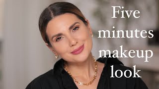 FIVE minutes makeup look with multiple lipstick options | ALI ANDREEA