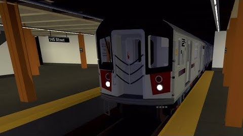 Nyc subway in read desc irt via D line