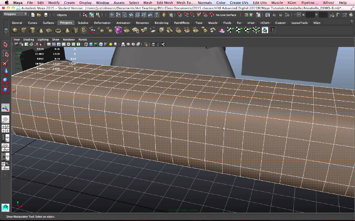 Tools for Modeling with Polygons in Maya - YouTube
