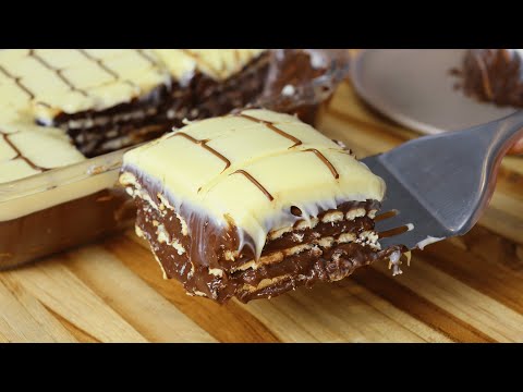 PAVÊ DE CHOCOLATE RÁPIDO E FÁCIL | PAVÊ CREMOSO CHOCOLATUDO