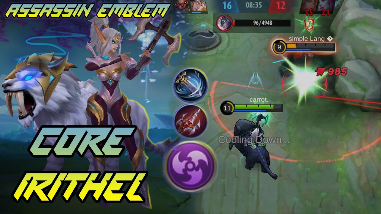 CORE IRITHEL | ASSASSIN EMBLEM |MLBB