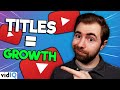 How to Title Your Videos to get VIEWS   Q&A