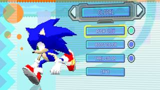 Sonic Rush New Menu!