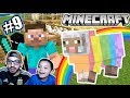 Tengo una Oveja Arcoiris en Minecraft | Trampa para Enderman | Juegos Karim Juega