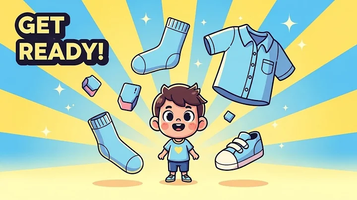 Morning Routine Song for Kids | Step-by-Step Getting Dressed