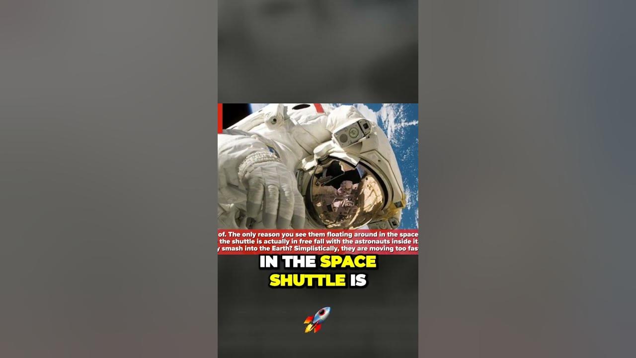 Unbelievable Truth: Astronauts Are Weightless in Orbit Due to Free Fall Unbelievable Truth: Astronauts Are Weightless in Orbit Due to Free Fall