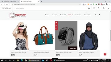 Thewayshop: Free Bootstrap 4 HTML5 Multipurpose Website Template