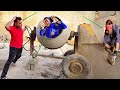Nomadic Life Traditional Flooring with Straw & Cement | Hamid Borrows Materials to Finish His Room