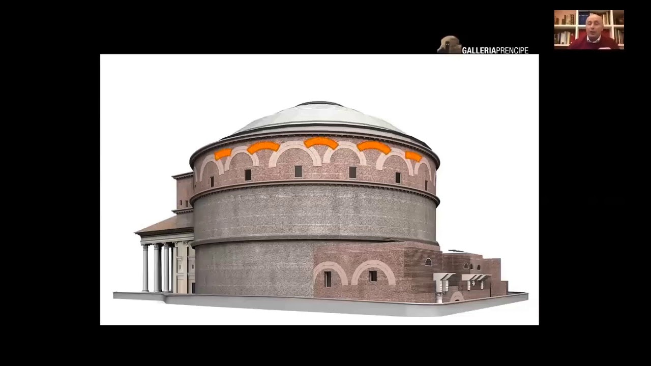 Leandro Sperduti - La cupola del Pantheon  - estratto conferenza del 30 aprile 2020
