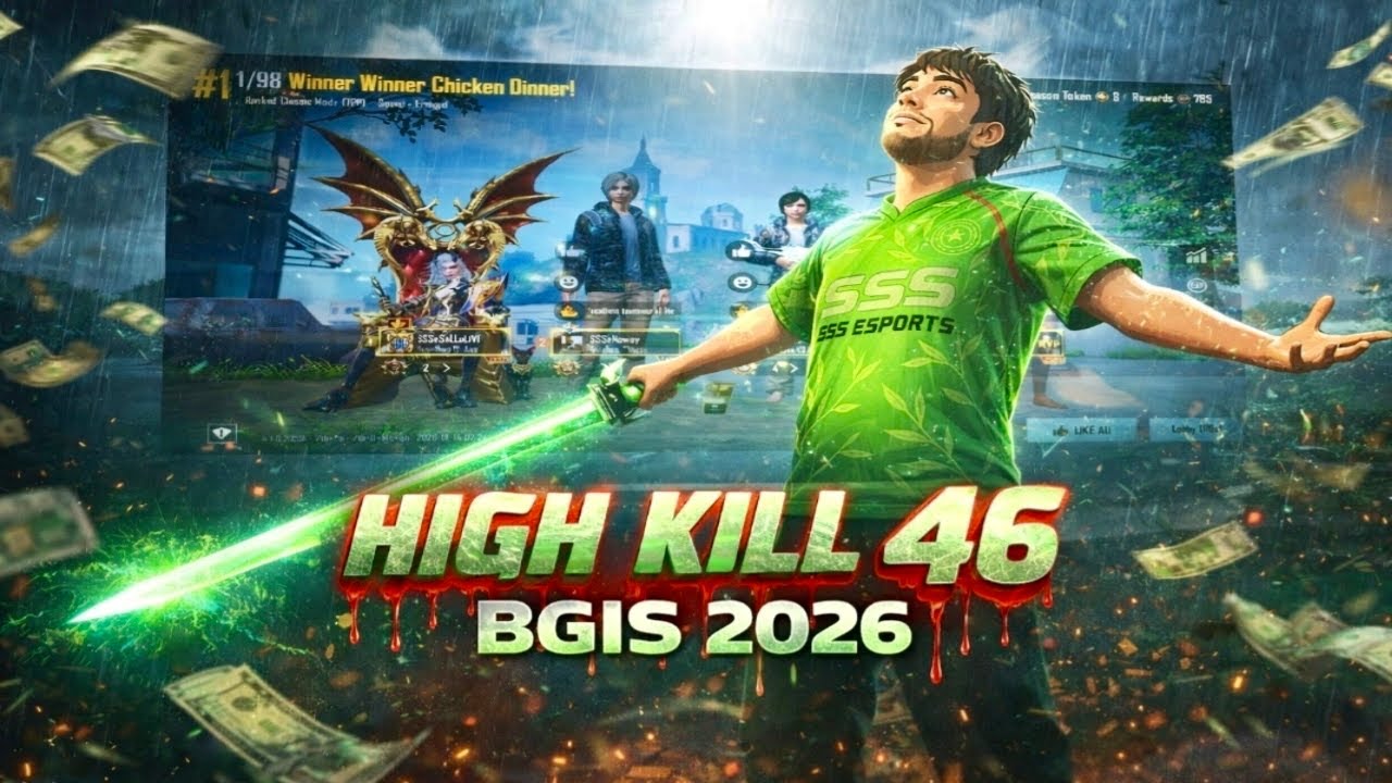 46 kills Match 8 | BGIS 2026 in GAME QUALIFIERS | SSS eSPORTS - YouTube