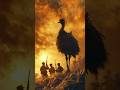 The Great Emu War – When Australia Lost to Birds! 🦤💥 #echoesoftime #history #austrialia #aiart