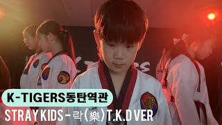 K타이거즈동탄역관 Stray Kids - 락 t.k.d ver #태권체조 #스트레이키즈 #락