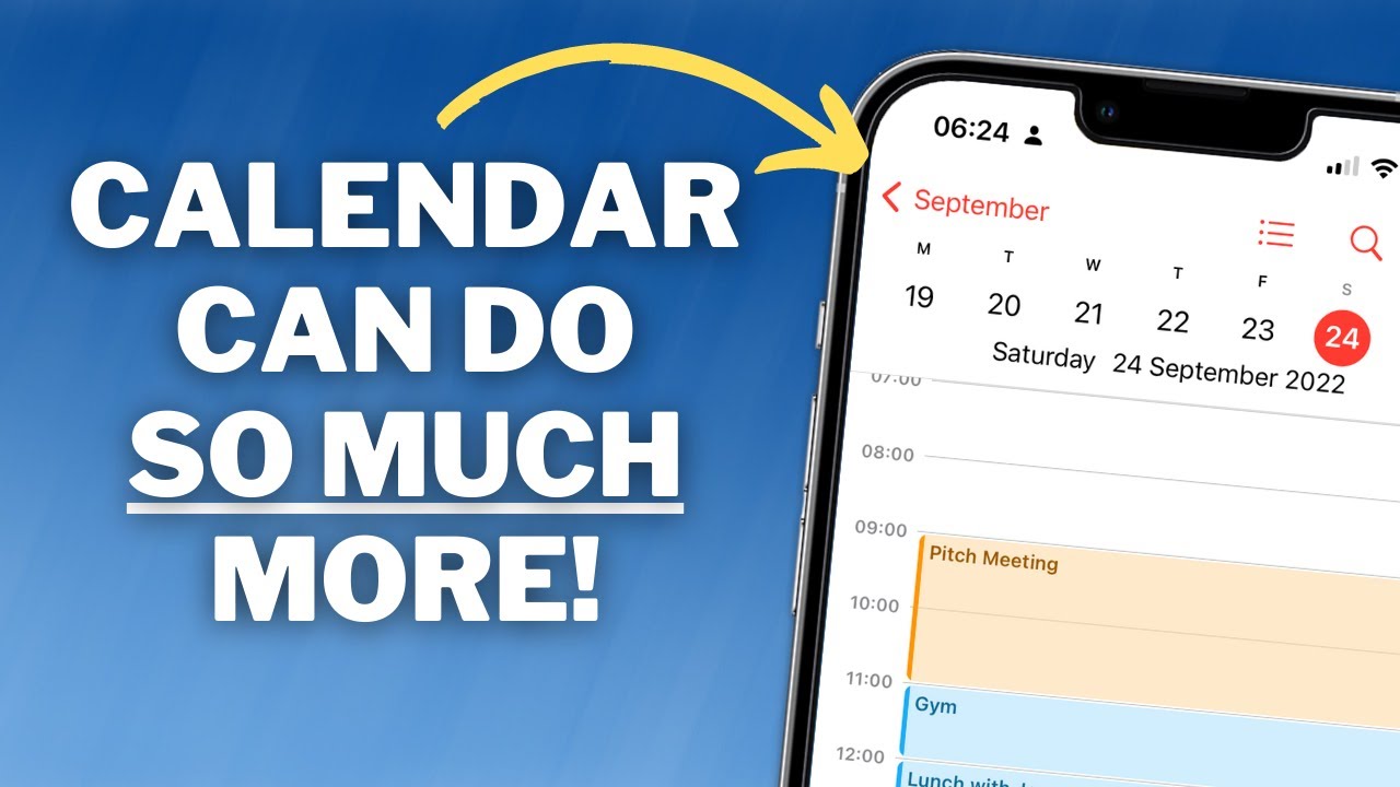 Master the iPhone Calendar App with these Tips! YouTube