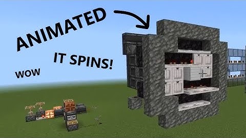 Minecraft Bedrock Animated Fan Tutorial