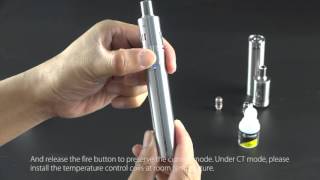 видео Клиромайзер eGo One CT 2.5 мл Голубой Joyetech