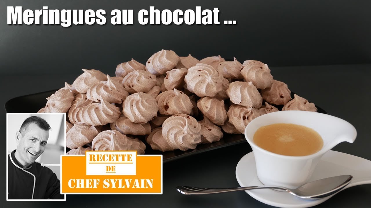 Meringues à la poudre de chocolat noir – Le Feuill'Thé