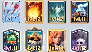 Best Skeleton King Graveyard Deck #clashroyale
