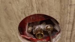 No hot water or no cold water Moen Positemp Valve. Balancing spool repair