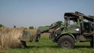 Teen Runs the Family Farm with a Unimog from GovLiquidation.com