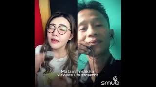 Lagu Malam Terakhir | Rhoma Irama,Rita Sugiarto | Fauzan Samba, Via Vallen Cover _ Cipt.Rhoma Irama
