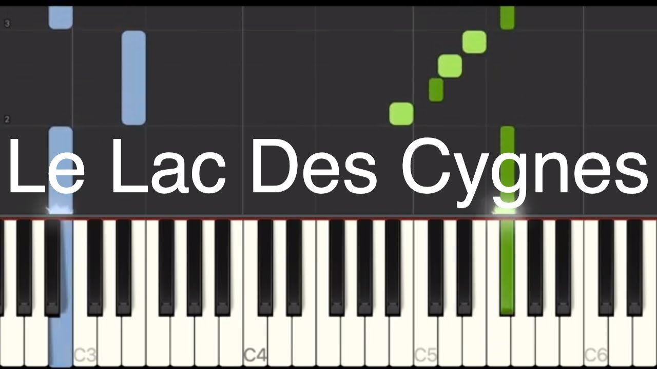 Tchaïkovski - Le Lac Des Cygnes - Easy Piano Tuto - YouTube