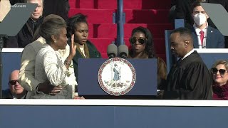 Winsome Sears is sworn in as Virginia's first female, Black lieutenant governor