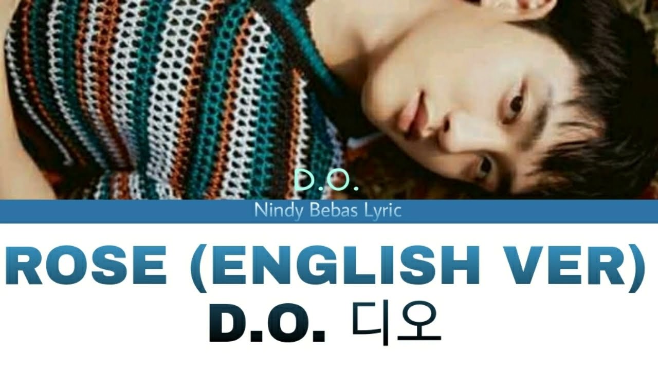 D O 디오 Rose English Ver Lyric Youtube