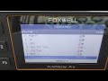 FOXWELL　NT６２４　・　JB７ライフ　・　故障診断