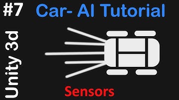 #7 Car AI - Unity 3D Tutorial - Sensors