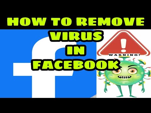 🔴2021 HOW TO REMOVE VIRUS ON YOUR FACEBOOK IN MOBILE PHONE/ DISABLE VIRUS ON YOUR FACEBOOK