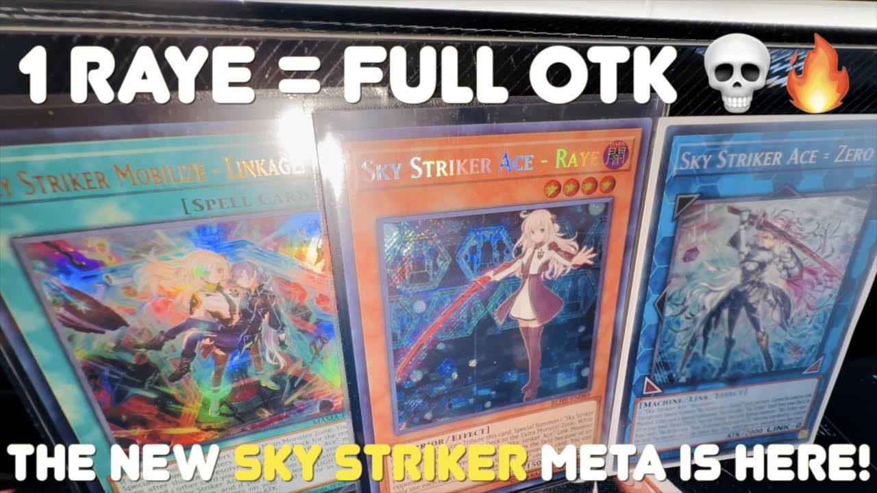 1 Card Sky Striker OTK Combo with New Support! | Yugioh July 2025
