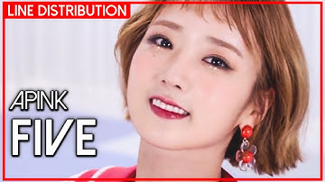 Apink - FIVE (Line Distribution)