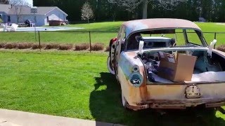 Jake&#39;s 1955 Fairlane, going back inside.