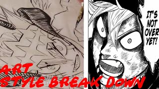 Yuki Tabata Art Style Breakdown Black Clover